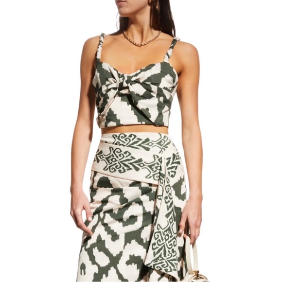 JOHANNA ORTIZ FRAGRANT FIELDS CROP TOP - Picture 1 of 6